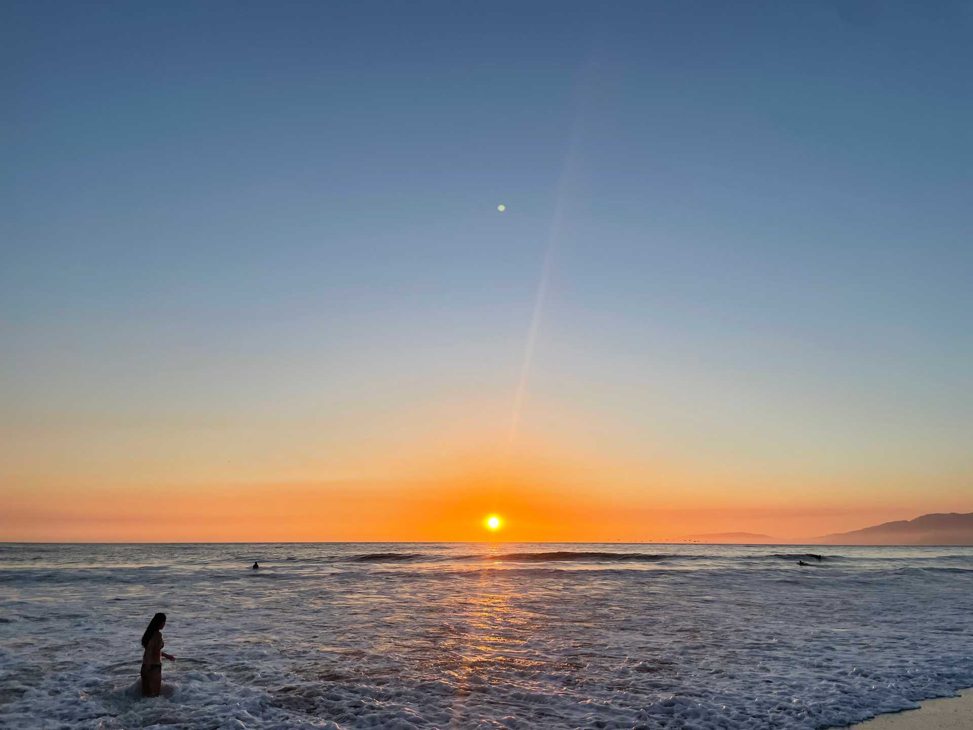 Sunset at Ocean Beach